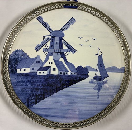 Vintage delft blue porcelain - blue,