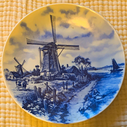 Delft collector plate - delft,