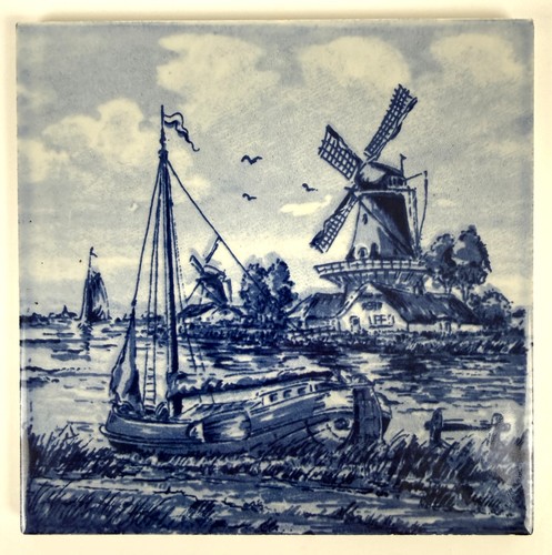 Vintage nki delft blauw - vintage,