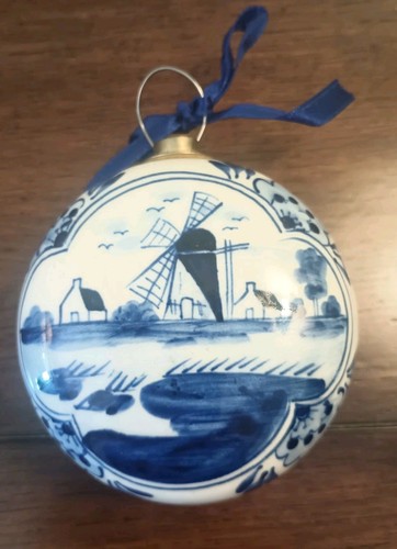 Delft windmill ceramic - windmill,
