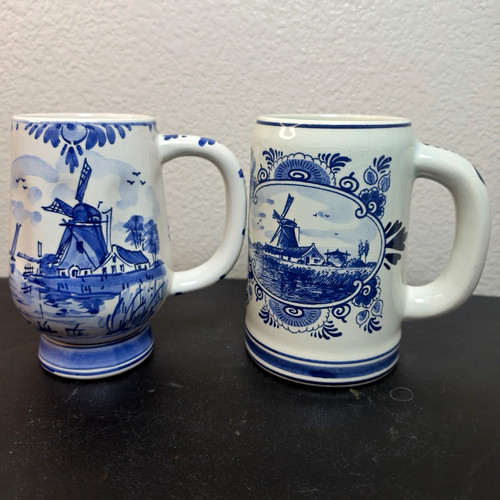 Vintage blue delft - vintage,